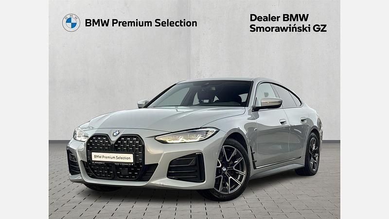 Szary brooklyn m metalizowany Używany 2022 BMW 420 Gran Coupé Shadowline Coupe | 159 700 zł (Dobra cena) - Obraz 1/3