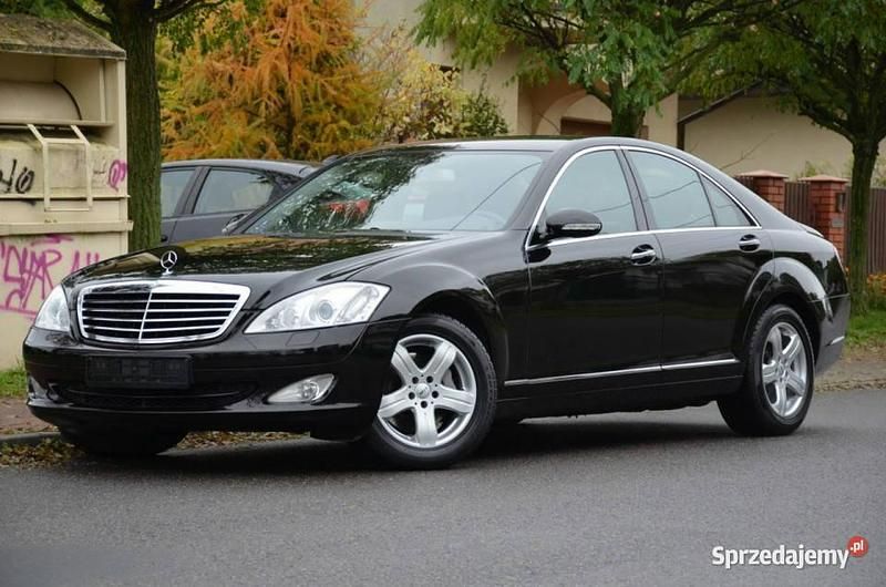 Używany Mercedes S320 235 KM (172 kW) 2008 Czarny Sedan/Limuzyna
