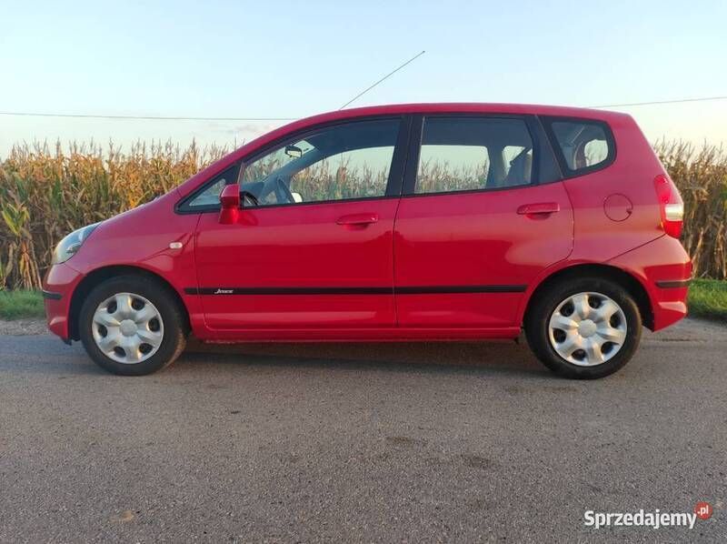 Czerwony Używany 2005 Honda Jazz Hatchback | 13 900 zł (Uczciwa cena) - Obraz 1/4