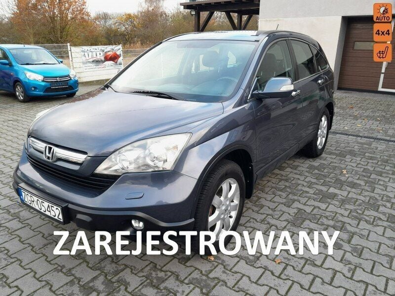Zielony Używany 2008 Honda CR-V SUV | 27 900 zł (Dobra cena) - Obraz 1/4