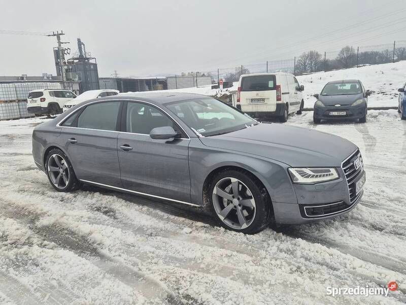 Szary Używany 2015 Audi A8 Sedan/Limuzyna | 95 000 zł (Super Cena) - Obraz 1/4