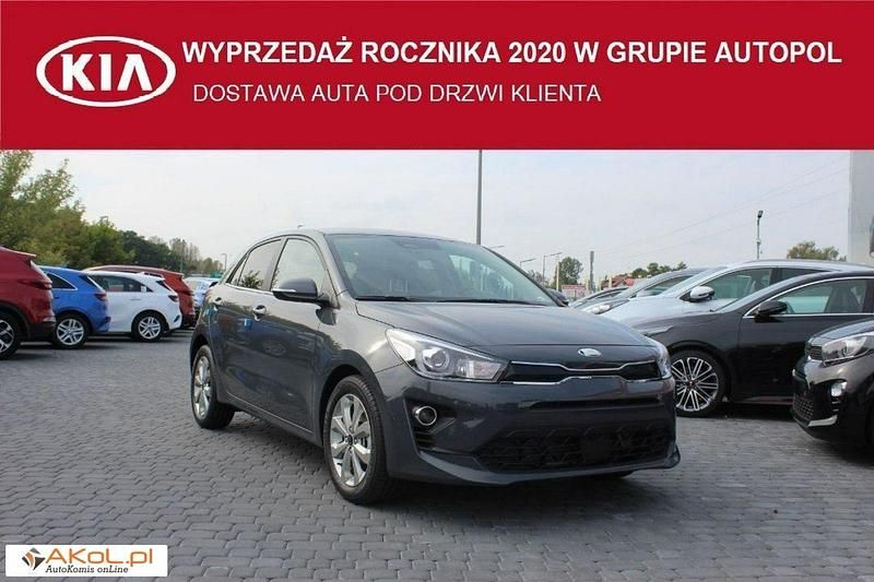 Szary (metalik) Używany 2020 Kia Rio 2 Hatchback | 78 366 zł - Obraz 1/1