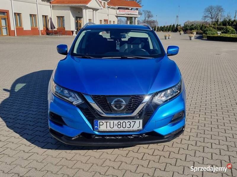 Niebieski Używany 2018 Nissan Qashqai SUV | 61 500 zł (Uczciwa cena) - Obraz 1/4