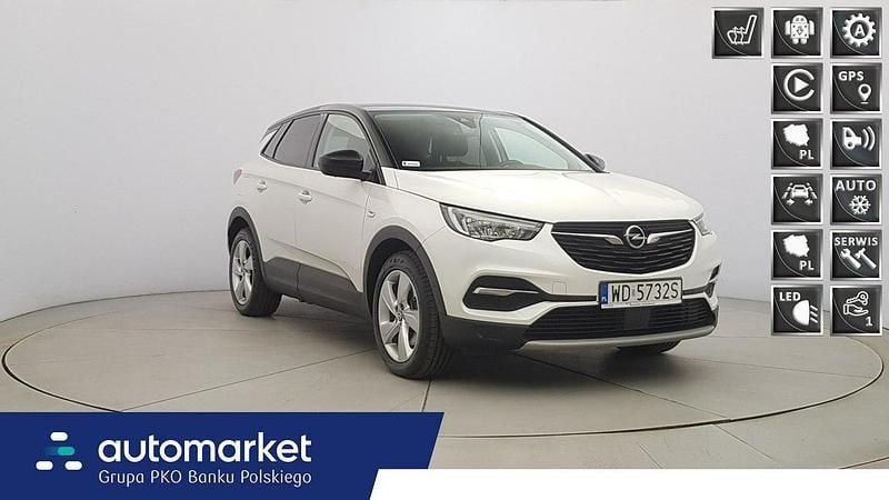 Biały Używany 2021 Opel Grandland X SUV | 109 850 zł - Obraz 1/4