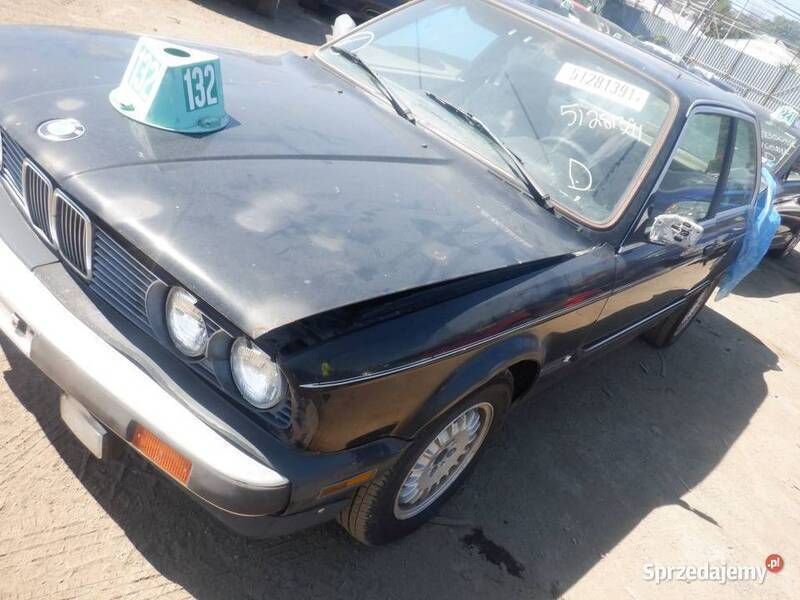 Czarny Używany 1987 BMW 325 Coupe | 22 777 zł - Obraz 1/4