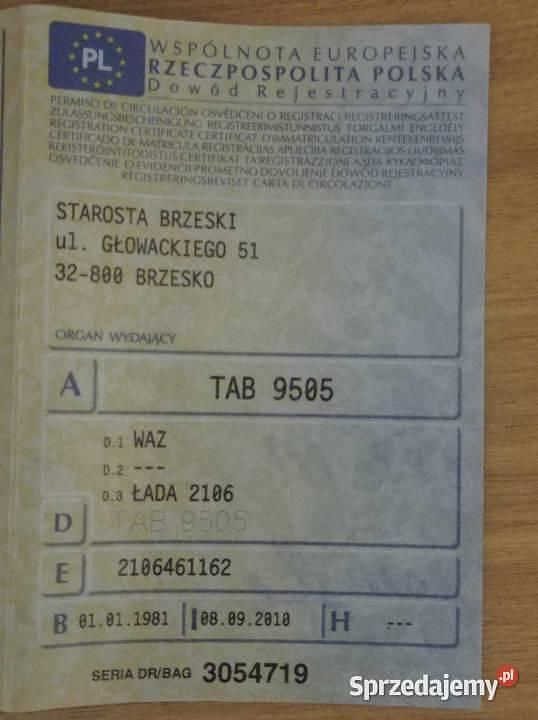 Używany 1980 Lada 2106 Sedan/Limuzyna | 10 500 zł - Obraz 1/4