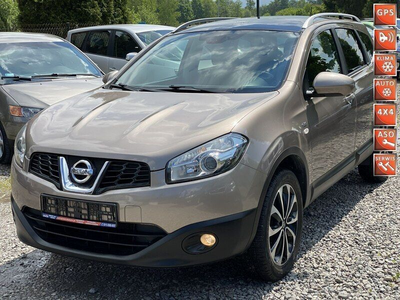 Złoty Używany 2012 Nissan Qashqai +2 SUV | 39 900 zł (Drogi) - Obraz 1/4