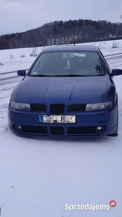 Granatowy Używany 2001 Seat Leon Sport Hatchback | 10 000 zł (Uczciwa cena) - Obraz 1/4