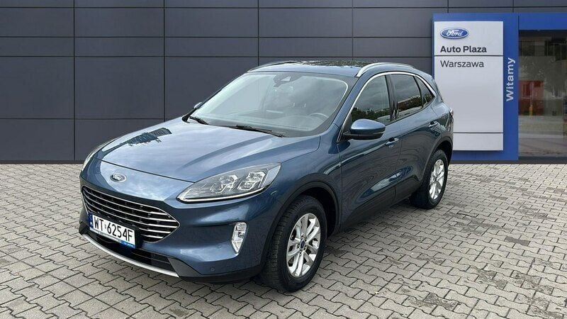 Niebieski Używany 2022 Ford Kuga Titanium X SUV | 129 900 zł (Drogi) - Obraz 1/4