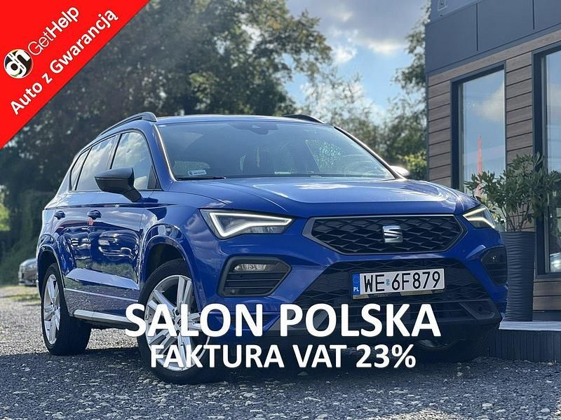 Niebieski (metalik) Używany 2022 Seat Ateca SUV | 79 900 zł (Super Cena) - Obraz 1/4