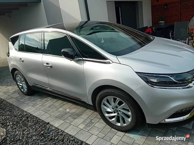 Srebrny Używany 2017 Renault Espace Minivan | 49 600 zł (Dobra cena) - Obraz 1/4