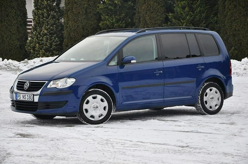 Używany VW Touran 105 KM (77 kW) 2007 Niebieski (metalik) Minivan