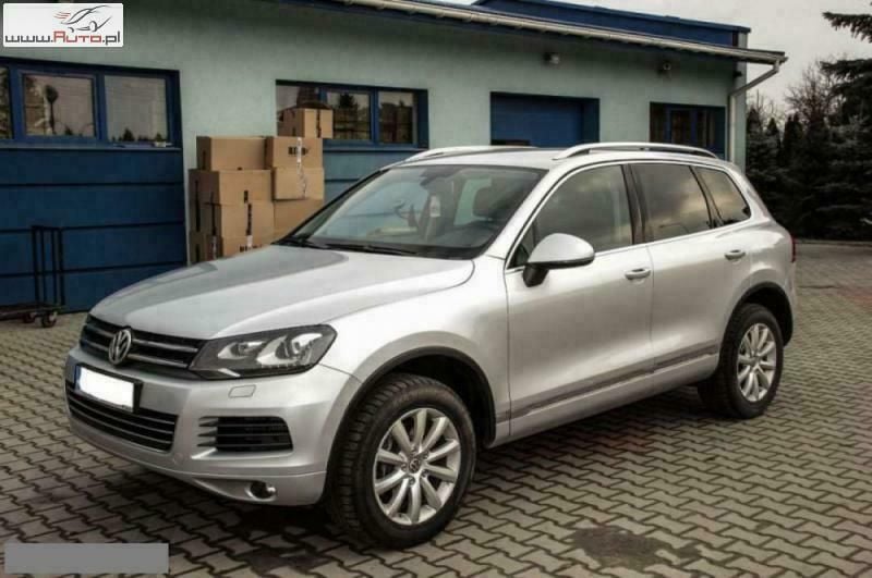 Srebrny (metalik) Używany 2010 VW Touareg SUV | 85 000 zł - Obraz 1/4