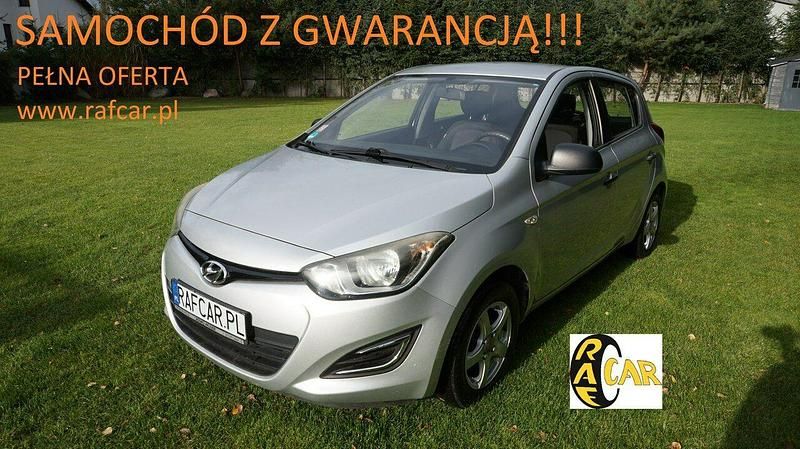 Srebrny Używany 2014 Hyundai i20 Hatchback | 23 999 zł (Uczciwa cena) - Obraz 1/4