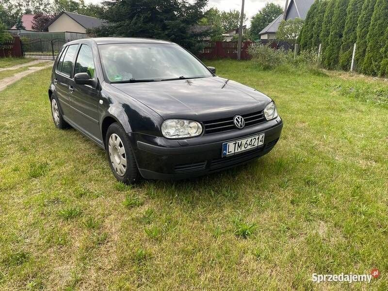 Czarny Używany 2003 VW Golf IV Hatchback | 5950 zł (Uczciwa cena) - Obraz 1/4