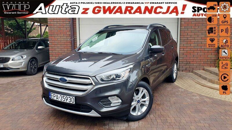 Grafitowy Używany 2018 Ford Escape SUV | 65 900 zł (Uczciwa cena) - Obraz 1/4