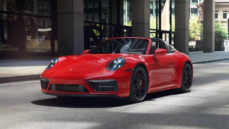 Guards red Używany 2023 Porsche 911 Targa 4 Kabriolet | 799 900 zł - Obraz 1/4