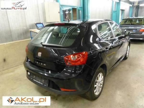 Używany Seat Ibiza 75 KM (55 kW) 2011 Czarny Hatchback