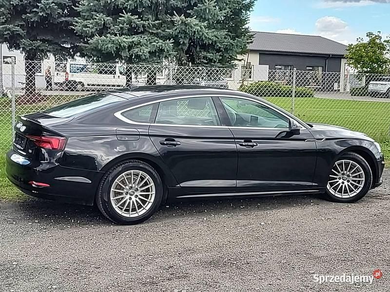 Czarny Używany 2018 Audi A5 Sportback Coupe | 73 900 zł - Obraz 1/4