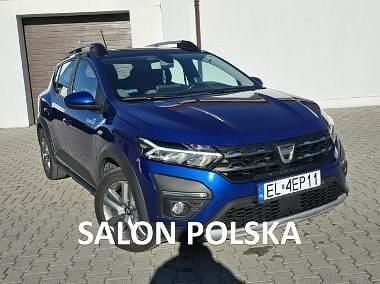 Niebieski Używany 2021 Dacia Sandero Stepway Hatchback | 42 900 zł (Uczciwa cena) - Obraz 1/4