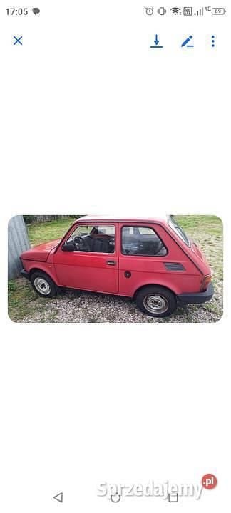 Używany 1999 Fiat 126 Hatchback | 2500 zł (Super Cena) - Obraz 1/2