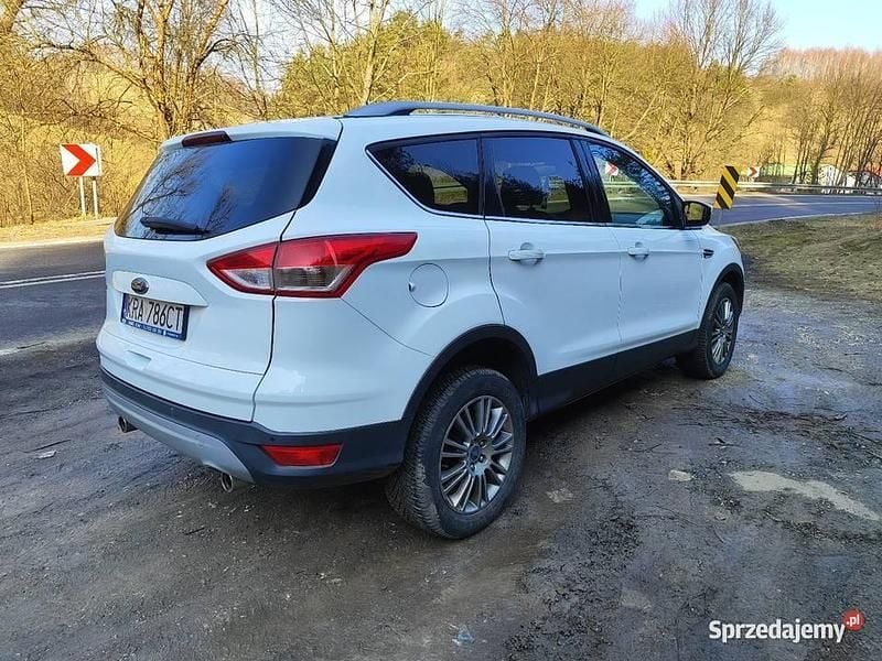 Używany Ford Kuga 163 KM (119 kW) 2014 Biały SUV