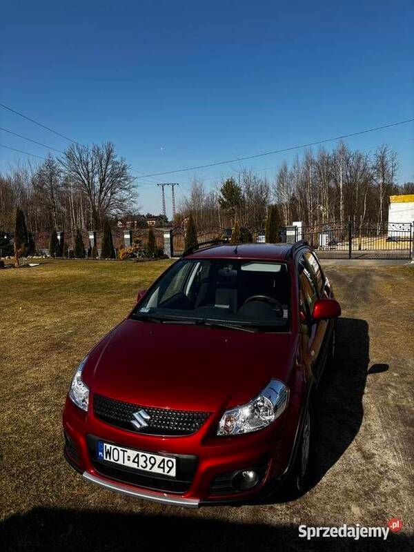 Używany Suzuki SX4 2010 Czerwony Hatchback