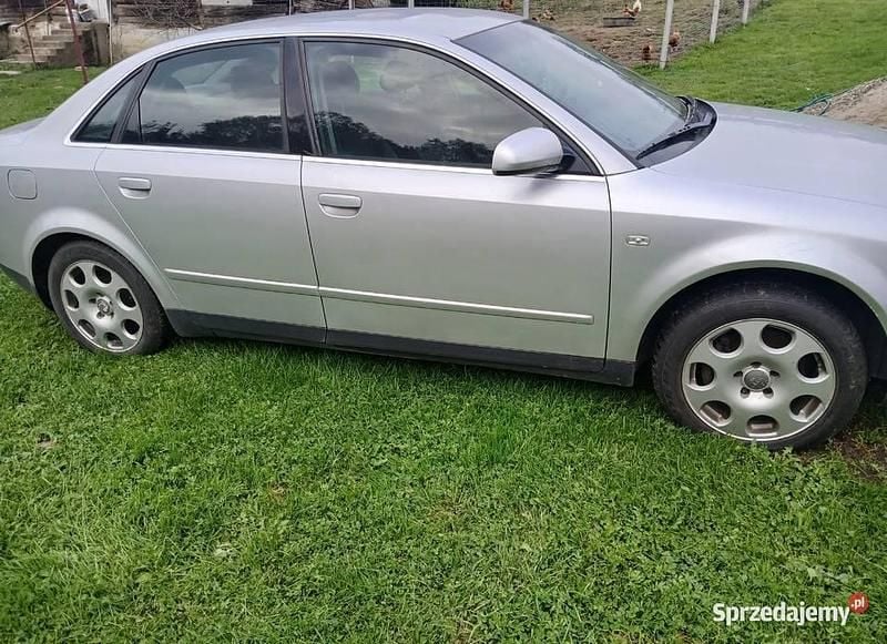 Srebrny Używany 2002 Audi A4 Sedan/Limuzyna | 4990 zł (Dobra cena) - Obraz 1/4
