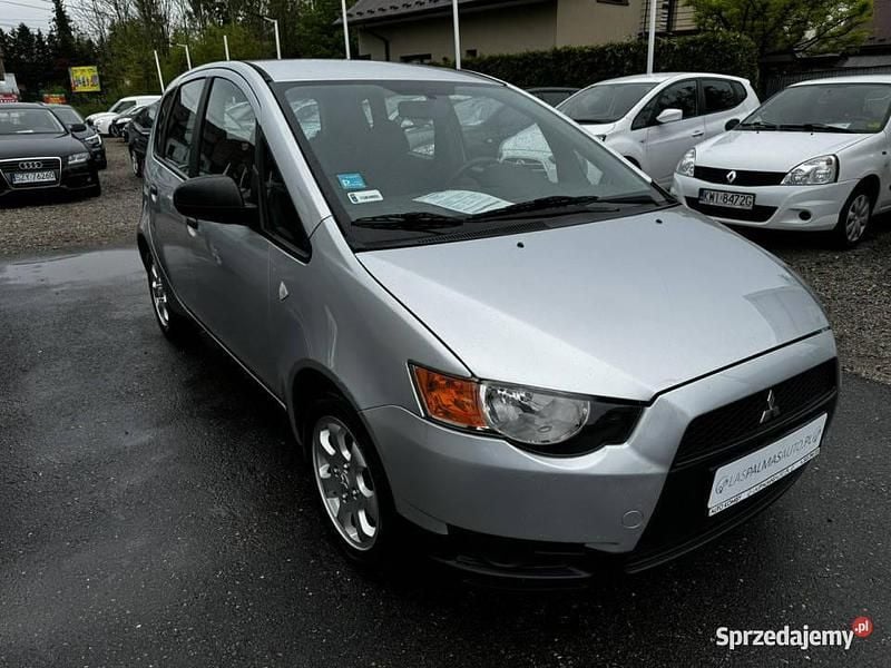 Srebrny Używany 2008 Mitsubishi Colt Hatchback | 17 900 zł (Drogi) - Obraz 1/4