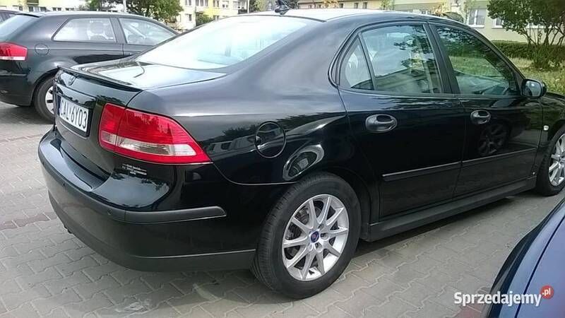 Czarny Używany 2003 Saab 9-3 Sedan/Limuzyna | 11 900 zł (Uczciwa cena) - Obraz 1/4