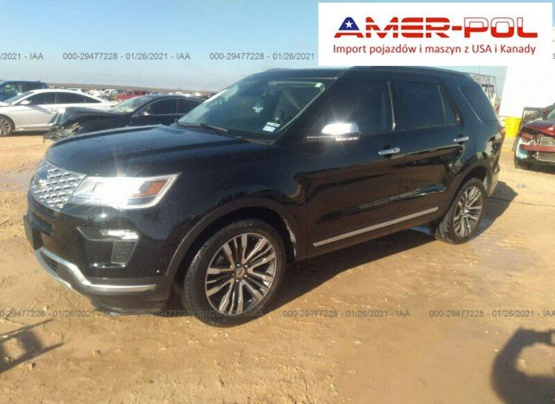 Używany Ford Explorer 365 KM (268 kW) 2018 Czarny SUV