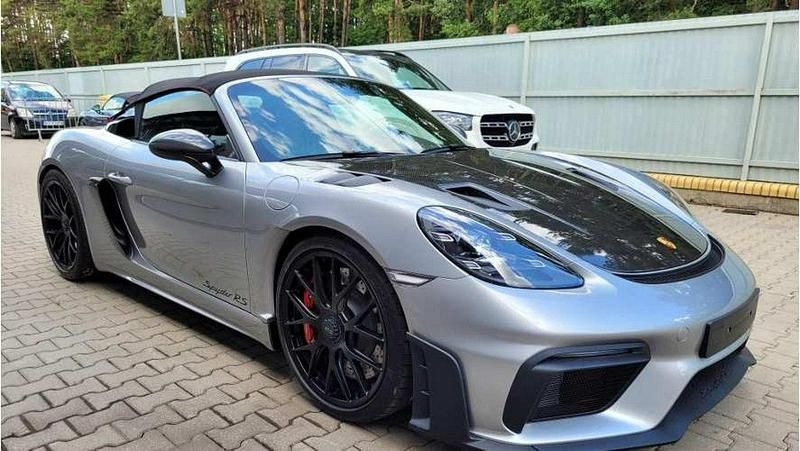 Srebrny Nowe 2024 Porsche 718 Spyder Kabriolet | 480 000 zł - Obraz 1/4