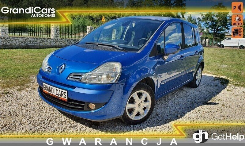 Niebieski Używany 2008 Renault Modus Minivan | 9700 zł (Uczciwa cena) - Obraz 1/4
