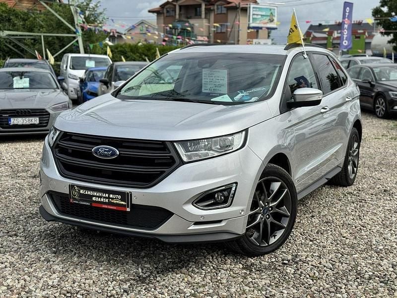 Srebrny (metalik) Używany 2018 Ford Edge SUV | 82 900 zł (Dobra cena) - Obraz 1/4