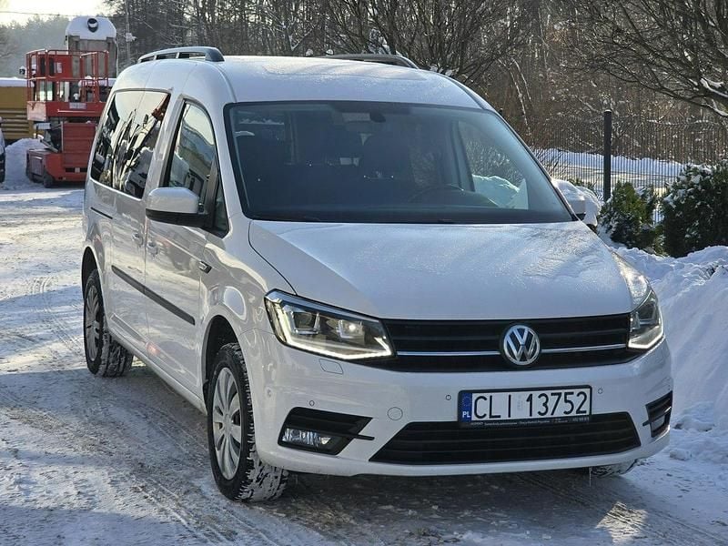 Używany VW Caddy 130 KM (95 kW) 2016 Biały (metalik) Minivan
