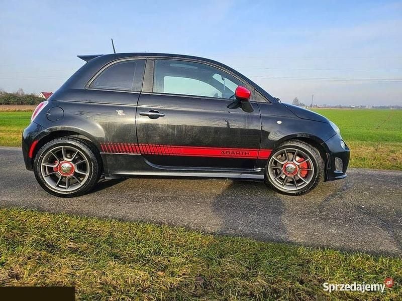 Czarny Używany 2014 Abarth 500 Hatchback | 30 000 zł - Obraz 1/4