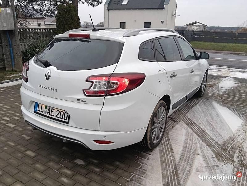Używany Renault Mégane GT Line GT 2011 Biały Sedan/Limuzyna