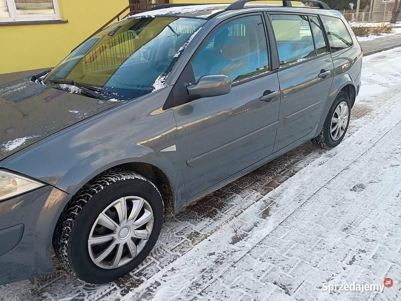 Szary Używany 2007 Renault Mégane GrandTour Kombi | 4300 zł (Dobra cena) - Obraz 1/4