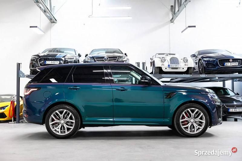 Używany Land Rover Range Rover Sport SVR 575 KM (422 kW) 2019 Niebieski SUV