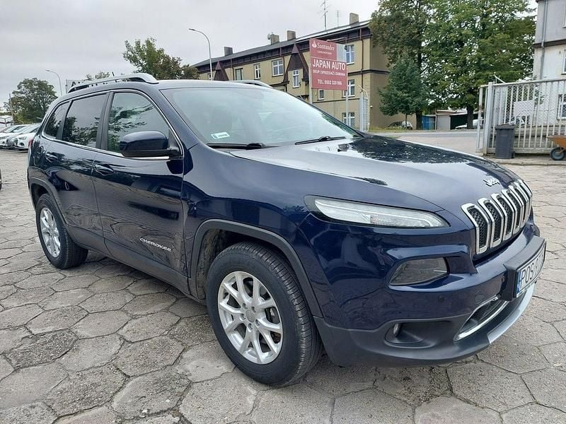 Używany Jeep Cherokee 177 KM (130 kW) 2014 Niebieski ciemny SUV