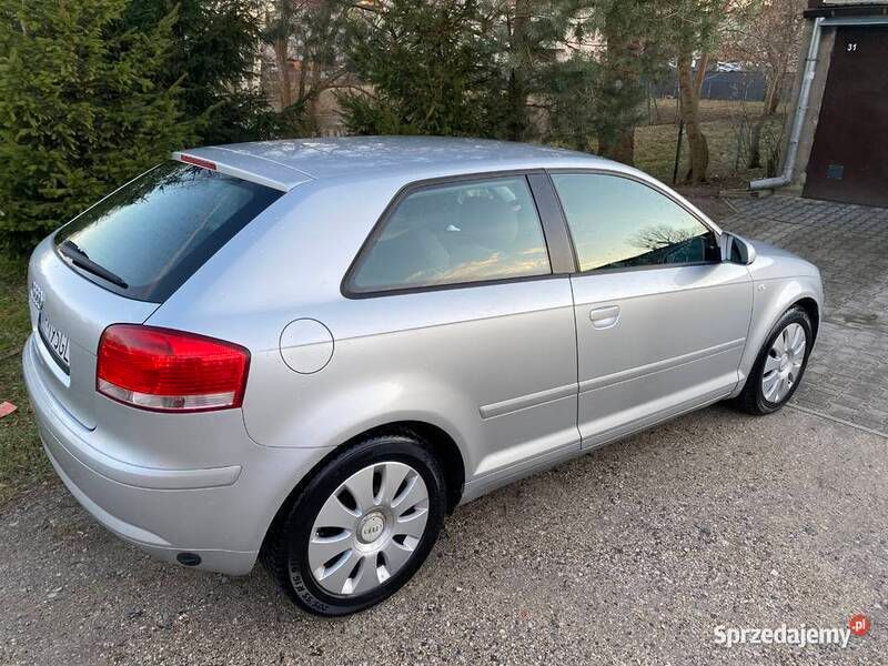 Srebrny Używany 2003 Audi A3 Hatchback | 15 900 zł - Obraz 1/4