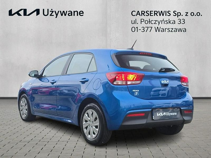 Używany Kia Rio 82 KM (60 kW) 2021 Niebieski (metalik) Hatchback