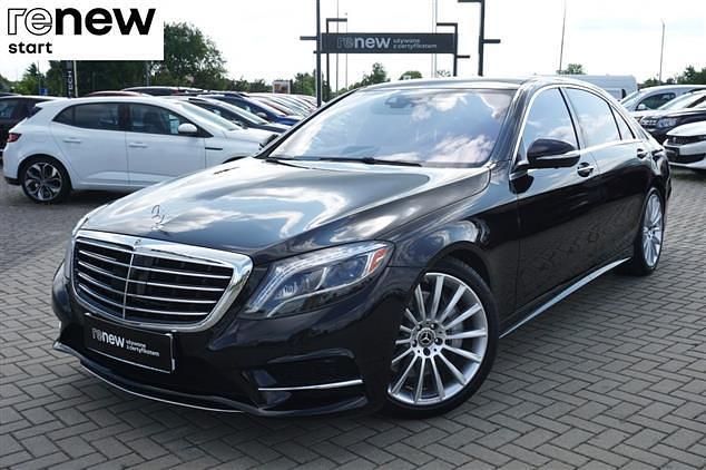 Czarny Używany 2017 Mercedes S500L Sedan/Limuzyna | 249 900 zł - Obraz 1/4