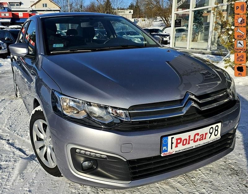 Używany Citroën C-Elysee I 115 KM (84 kW) 2018 Szary (metalik) Sedan/Limuzyna