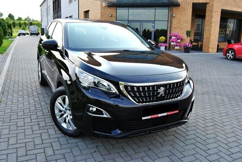 Czarny (metalik) Używany 2017 Peugeot 3008 SUV | 50 900 zł (Dość drogi) - Obraz 1/4