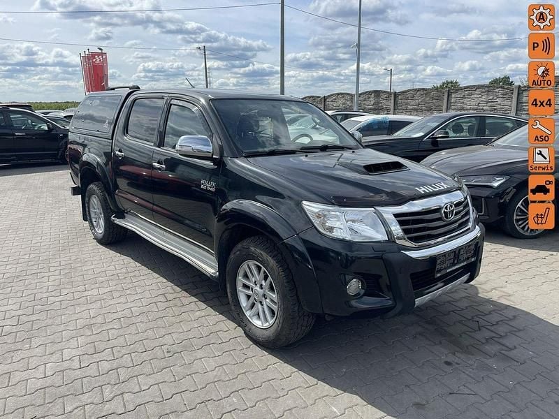 Czarny Używany 2011 Toyota HiLux Pickup | 55 900 zł - Obraz 1/4