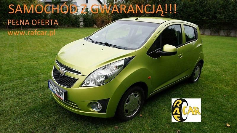 Zielony Używany 2012 Chevrolet Spark Hatchback | 11 999 zł (Uczciwa cena) - Obraz 1/4