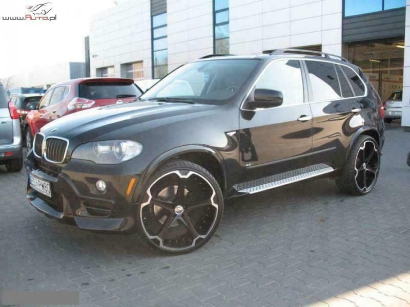 Czarny (metalik, perła) Używany 2007 BMW X5 SUV | 98 000 zł - Obraz 1/4