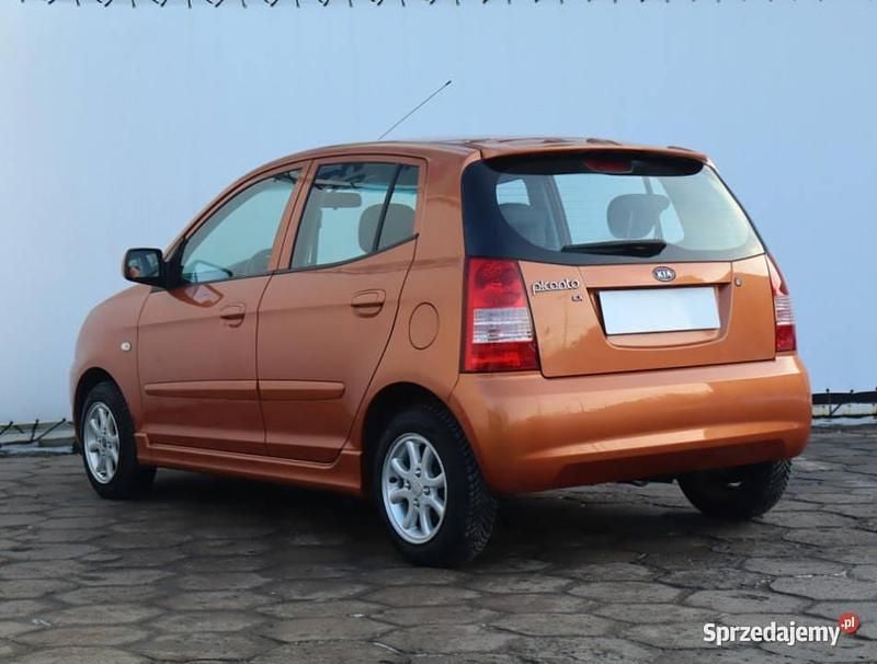Używany Kia Picanto 65 KM (47 kW) 2008 Pomarańczowy Hatchback
