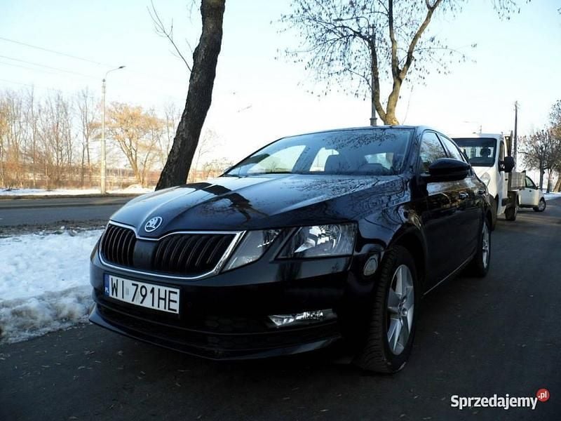 Używany Skoda Octavia 150 KM (110 kW) 2018 Czarny Sedan/Limuzyna